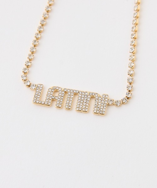 one after another NICE CLAUP（ワンアフターアナザーナイスクラップ）の「【Latini】ロゴネックレス（ネックレス・レディース・シルバー/ゴールド・FREE）」の12枚目の写真
