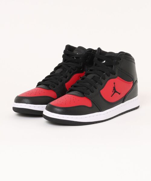 NIKE(ナイキ)の「NIKE ナイキ JORDAN COURT CONNECT MID コート コネクト MID MIQ5685 ABC-MART限定 *006BLACK/BLACK(スニーカー・メンズ・ブラック・25.0cm/25.5cm/26.0cm/26.5cm/27.0cm/27.5cm/28.0cm/28.5cm/29.0cm/30.0cm)」の1枚目の写真
