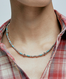 KND（ケイエヌディ）の「ナバホターコイズビーズネックレス（ネックレス）」
