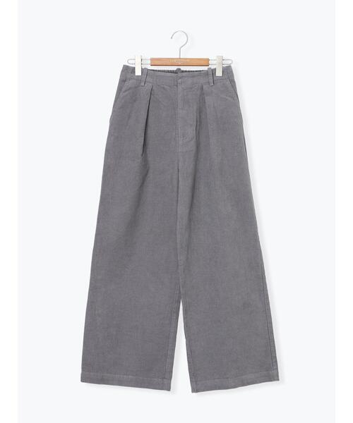 Lugnoncure(ルノンキュール)の「細コーデュロイタックワイドパンツ(その他パンツ・レディース・オフホワイト/ピンク/グレー・F)」の14枚目の写真