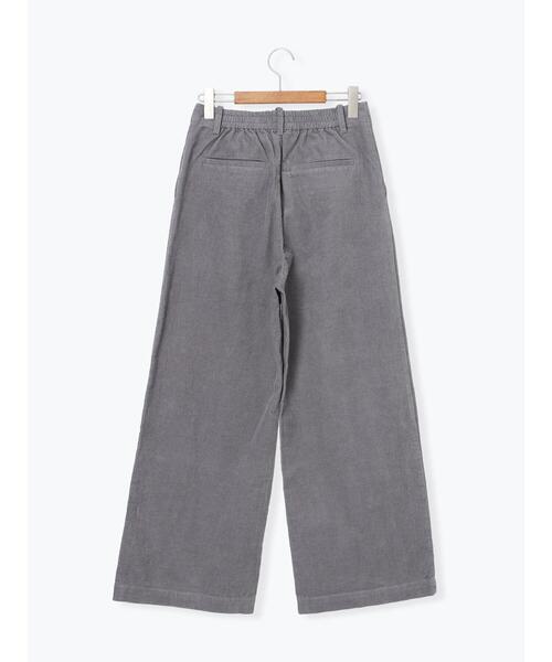 Lugnoncure(ルノンキュール)の「細コーデュロイタックワイドパンツ(その他パンツ・レディース・オフホワイト/ピンク/グレー・F)」の15枚目の写真