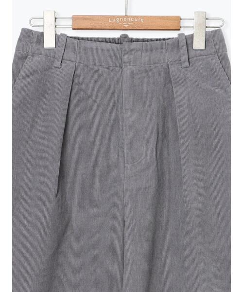Lugnoncure(ルノンキュール)の「細コーデュロイタックワイドパンツ(その他パンツ・レディース・オフホワイト/ピンク/グレー・F)」の16枚目の写真