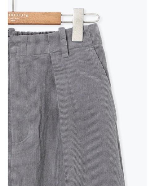 Lugnoncure(ルノンキュール)の「細コーデュロイタックワイドパンツ(その他パンツ・レディース・オフホワイト/ピンク/グレー・F)」の17枚目の写真