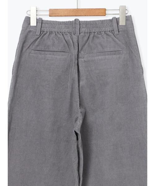 Lugnoncure(ルノンキュール)の「細コーデュロイタックワイドパンツ(その他パンツ・レディース・オフホワイト/ピンク/グレー・F)」の19枚目の写真