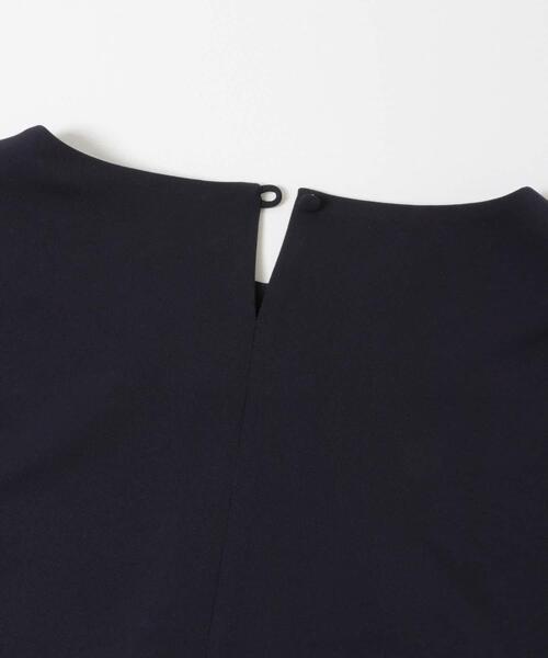 URBAN RESEARCH DOORS（アーバンリサーチドアーズ）の「ペプラムトップスセットアップ | セレモニー/オフィス/セットアップ/オケージョン/入卒式/お呼ばれ（セットアップ・レディース・ネイビー/ブラック・SMALL/MEDIUM）」の14枚目の写真