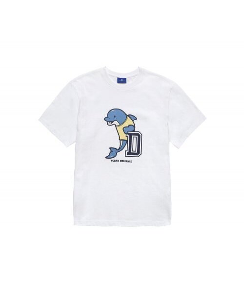 DOLPHIN WAVE APPAREL(ドルフィンウェーブアパレル)の「ドルフィン & イニシャルD Tシャツ(Tシャツ/カットソー・メンズ・その他・L/XL)」の2枚目の写真
