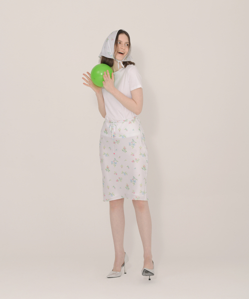 ICE GARDEN A.508（アイス ガーデン エイオーゴンパル）の「Cross-stitch Floral Print Skirt（スカート・レディース・その他・S/M）」の2枚目の写真