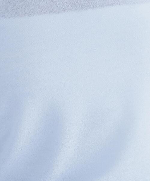 N.（N. Natural Beauty Basic）（エヌエヌナチュラルビューティーベーシック）の「シアーメロウカットソー（Tシャツ/カットソー・レディース・ブラック/オフホワイト/ブルー・ﾌﾘ-）」の22枚目の写真