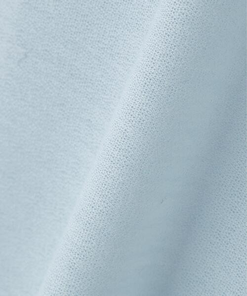 N.（N. Natural Beauty Basic）（エヌエヌナチュラルビューティーベーシック）の「シアーメロウカットソー（Tシャツ/カットソー・レディース・ブラック/オフホワイト/ブルー・ﾌﾘ-）」の4枚目の写真