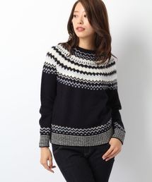 Heather | ノルディックガラニット2　711904(ニット/セーター)