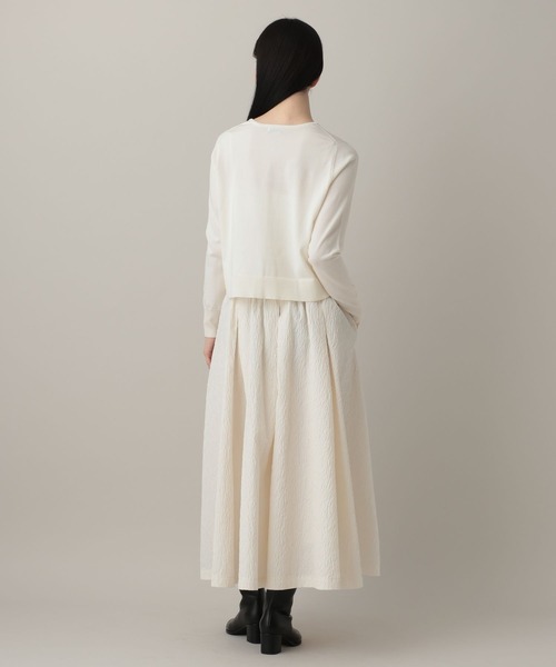 A part by（アパートバイ）の「HGポケットクルーカーディガン（カーディガン/ボレロ・レディース・イエロー系その他2/アイボリー/ネイビー・FREE）」の6枚目の写真