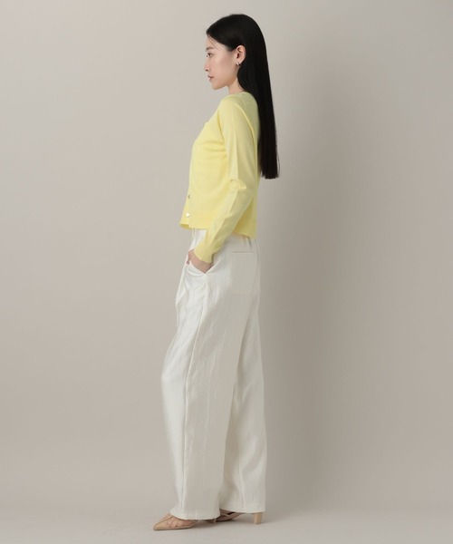 A part by（アパートバイ）の「HGポケットクルーカーディガン（カーディガン/ボレロ・レディース・イエロー系その他2/アイボリー/ネイビー・FREE）」の11枚目の写真