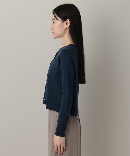 A part by（アパートバイ）の「HGポケットクルーカーディガン（カーディガン/ボレロ・レディース・イエロー系その他2/アイボリー/ネイビー・FREE）」の20枚目の写真