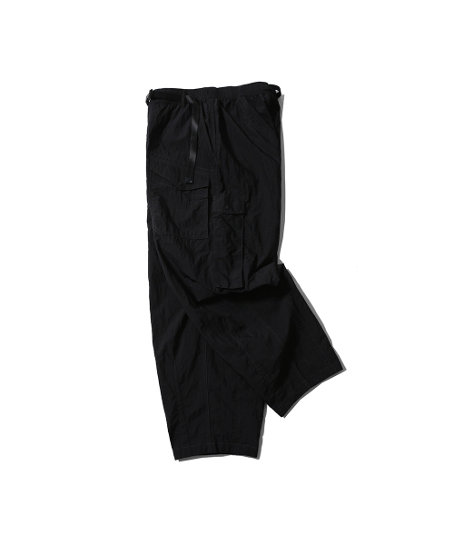 MOIF（モイフ）の「[SS25] WIDE FLIGHT PANTS / BLACK（その他パンツ・メンズ・その他・L/S/M）」の2枚目の写真