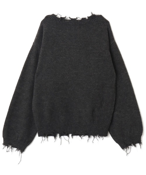 Kuromi（クロミ）の「atmos pink x KUROMI Knit Top / アトモスピンク クロミ ニット トップ 【SP】（ニット/セーター・レディース・ブラック・FREE）」の6枚目の写真