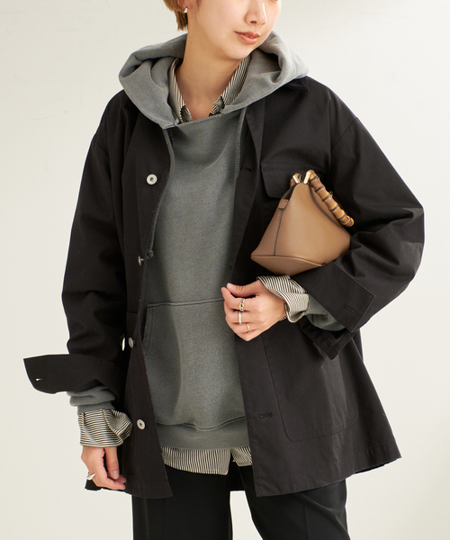 plage（プラージュ）の「《新宿店・WEB限定追加》R’IAM Darper ブルゾン（その他アウター・レディース・キャメル/ブラック・36/38）」の9枚目の写真