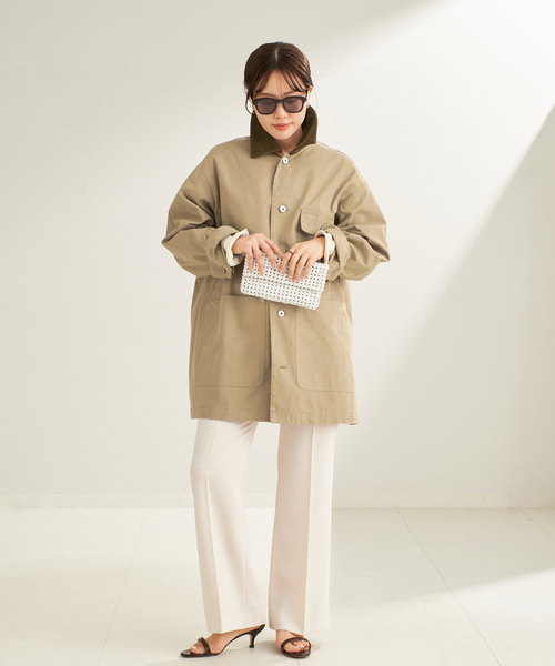 plage（プラージュ）の「《新宿店・WEB限定追加》R’IAM Darper ブルゾン（その他アウター・レディース・キャメル/ブラック・36/38）」の13枚目の写真