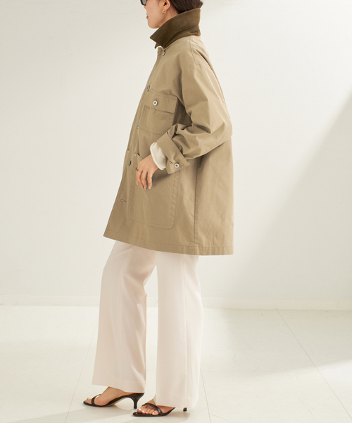 plage（プラージュ）の「《新宿店・WEB限定追加》R’IAM Darper ブルゾン（その他アウター・レディース・キャメル/ブラック・36/38）」の14枚目の写真