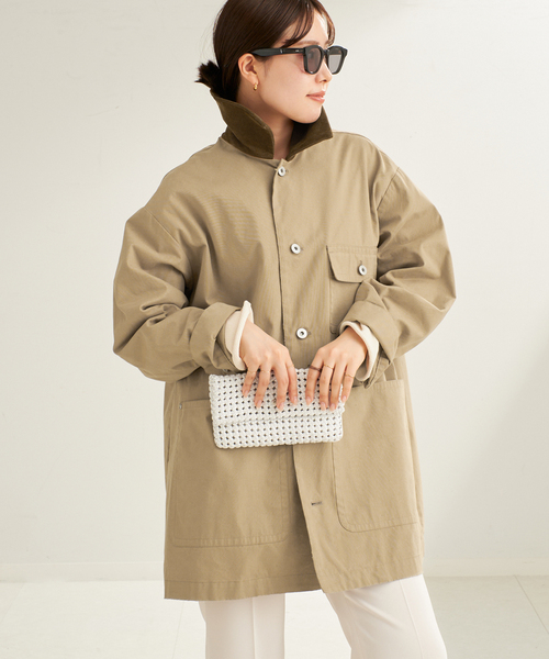 plage（プラージュ）の「《新宿店・WEB限定追加》R’IAM Darper ブルゾン（その他アウター・レディース・キャメル/ブラック・36/38）」の17枚目の写真