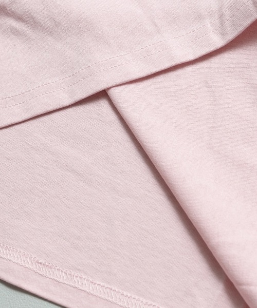 MARKEY'S（マーキーズ）の「チュールフリルカレッジTシャツ/おとな（Tシャツ/カットソー・レディース・チャコール/ライトピンク/モスグリーン/ホワイト系その他・160cm）」の18枚目の写真