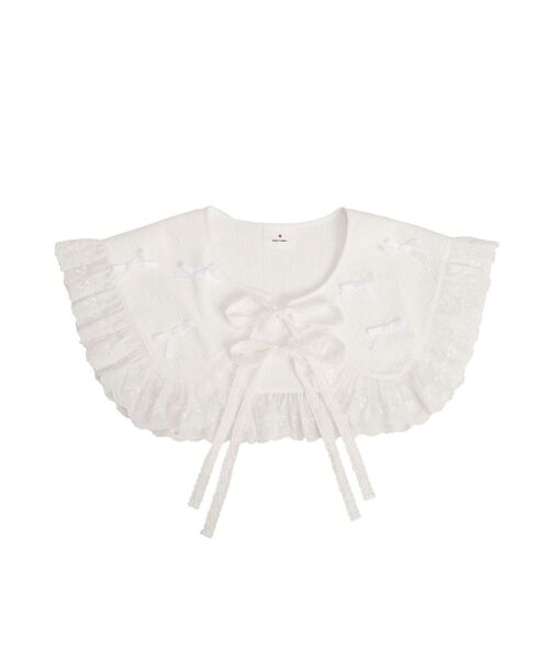 merry jenny（メリージェニー）の「remakish big collar（付け襟・レディース・ラベンダー/ピンク/オフホワイト・FREE）」の22枚目の写真