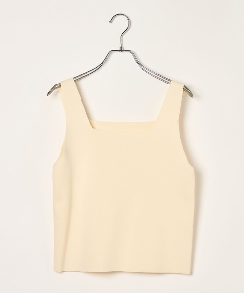 BAYFLOW（ベイフロー）の「[ニットタンク付き]2Pセットハイゲージニットカーディガン（カーディガン/ボレロ・レディース・グレー/オフホワイト/ネイビー・FREE）」の20枚目の写真