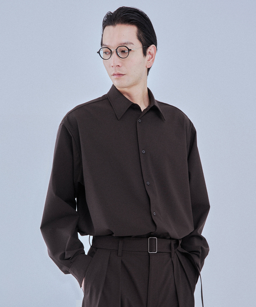 EDIFICE(エディフィス)の「2WAY トロピカル シャツ(シャツ/ブラウス・メンズ・ブラウン/ベージュ・SMALL/MEDIUM/LARGE)」の1枚目の写真