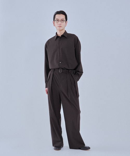 EDIFICE(エディフィス)の「2WAY トロピカル シャツ(シャツ/ブラウス・メンズ・ブラウン/ベージュ・SMALL/MEDIUM/LARGE)」の3枚目の写真