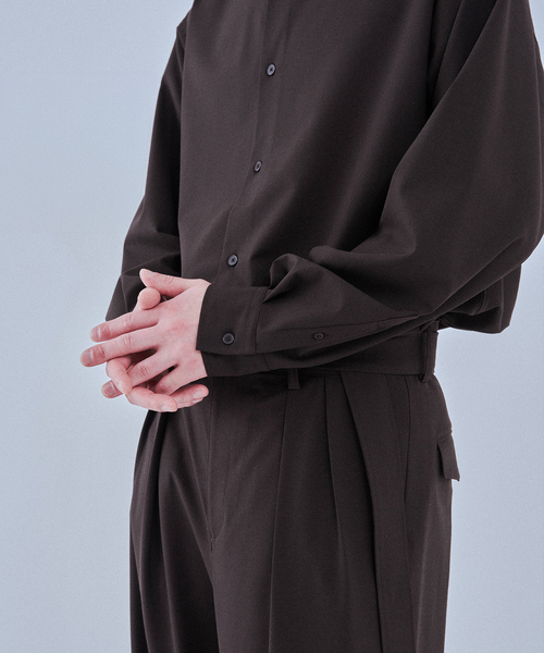 EDIFICE(エディフィス)の「2WAY トロピカル シャツ(シャツ/ブラウス・メンズ・ブラウン/ベージュ・SMALL/MEDIUM/LARGE)」の10枚目の写真