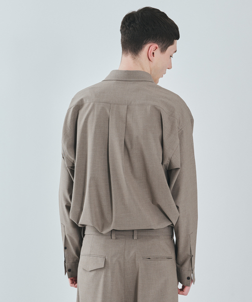 EDIFICE(エディフィス)の「2WAY トロピカル シャツ(シャツ/ブラウス・メンズ・ブラウン/ベージュ・SMALL/MEDIUM/LARGE)」の16枚目の写真