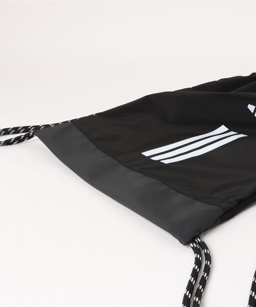 adidas(アディダス)の「《adidas》PWジムサック(エコバッグ/サブバッグ・メンズ・ブラック/ダークブルー・フリー)」の6枚目の写真
