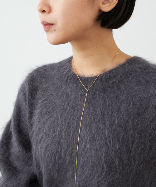 IENA(イエナ)の「《追加4》SASKIA DIEZ/サスキア ディツ FINE NL FRINGE CUBIC ネックレス(ネックレス・レディース・ゴールド・FREE)」の2枚目の写真