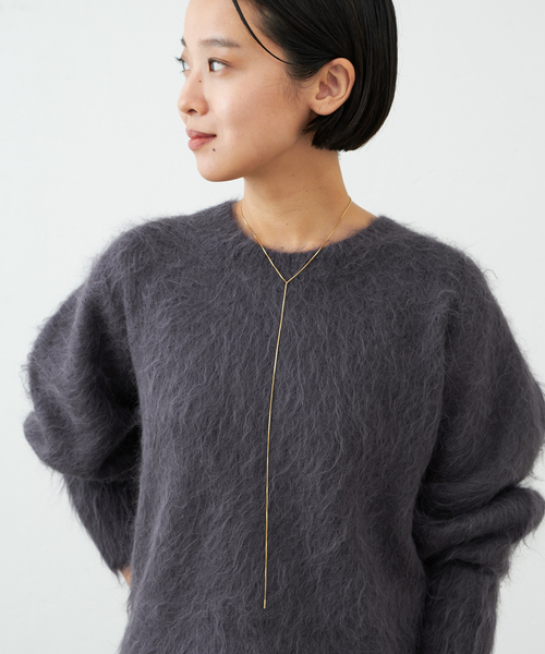 IENA(イエナ)の「《追加4》SASKIA DIEZ/サスキア ディツ FINE NL FRINGE CUBIC ネックレス(ネックレス・レディース・ゴールド・FREE)」の3枚目の写真