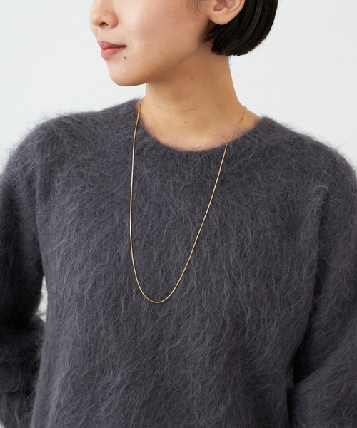 IENA(イエナ)の「《追加4》SASKIA DIEZ/サスキア ディツ FINE NL FRINGE CUBIC ネックレス(ネックレス・レディース・ゴールド・FREE)」の4枚目の写真