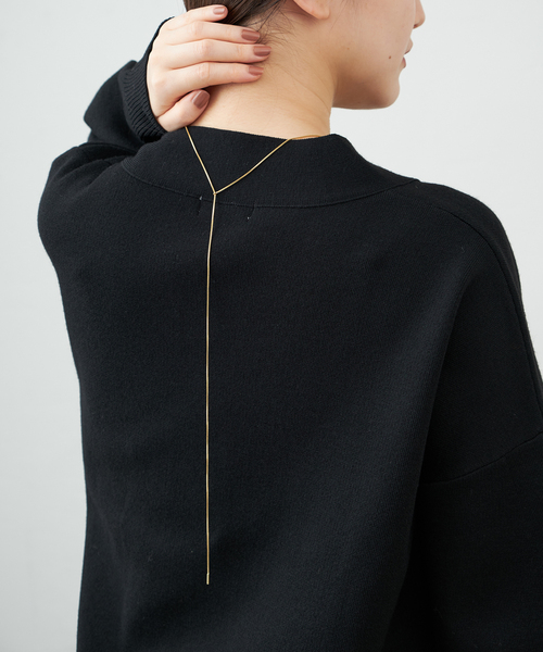 IENA(イエナ)の「《追加4》SASKIA DIEZ/サスキア ディツ FINE NL FRINGE CUBIC ネックレス(ネックレス・レディース・ゴールド・FREE)」の7枚目の写真