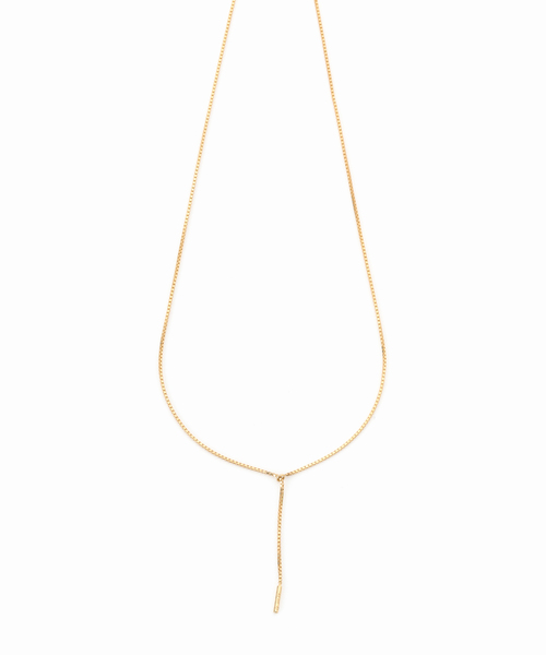 IENA(イエナ)の「《追加4》SASKIA DIEZ/サスキア ディツ FINE NL FRINGE CUBIC ネックレス(ネックレス・レディース・ゴールド・FREE)」の12枚目の写真