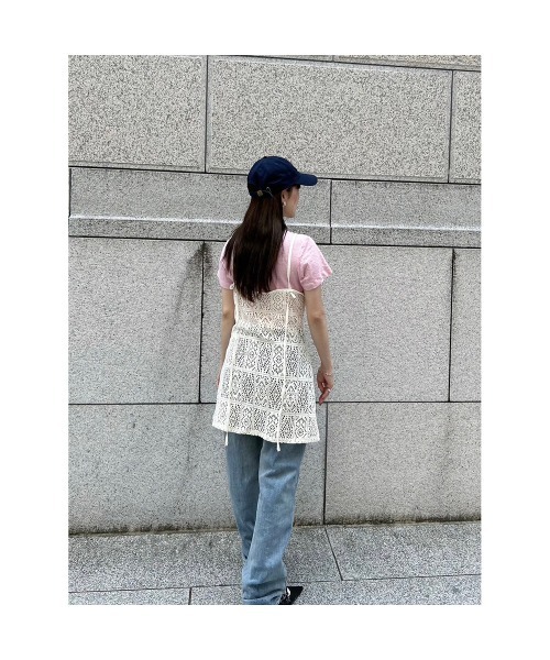 Flugge(フラッジー)の「レースホルターキャミワンピース(ワンピース・レディース・アイボリー/ブラック・FREE)」の16枚目の写真