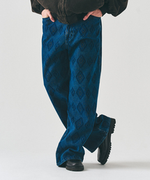 インディゴ ドビー デニム 5Pパンツ