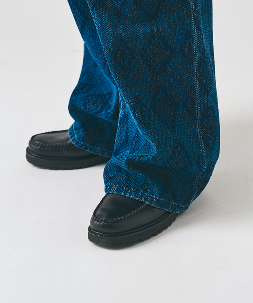 417 EDIFICE（フォーワンセブンエディフィス）の「インディゴ ドビー デニム 5Pパンツ（デニムパンツ・メンズ・ブルー/ブラック系その他・MEDIUM/LARGE）」の14枚目の写真