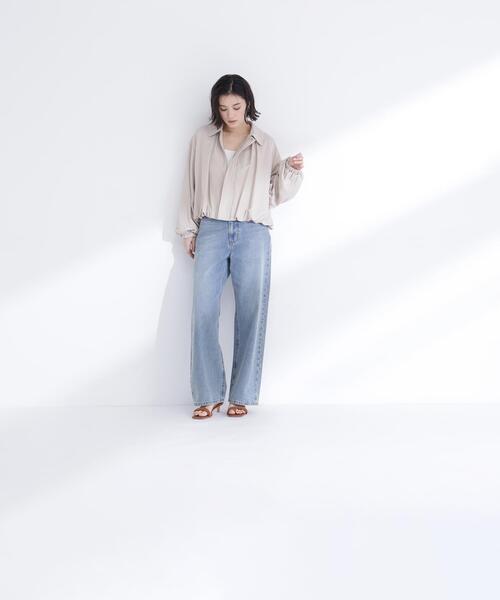 NATURAL BEAUTY BASIC（ナチュラルビューティーベーシック）の「◇ステンカラーバルーンブルゾン（ブルゾン・レディース・ベージュ/ピンク/オフホワイト・FREE）」の17枚目の写真