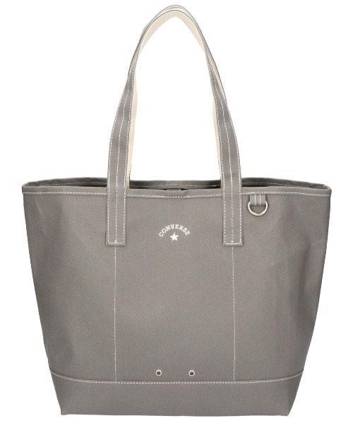 CONVERSE(コンバース)の「【CONVERSE/コンバース】AS CANVAS TOTE BAG M /キャンバスバッグM(トートバッグ・レディース・ベージュ/ネイビー/カーキ/ブラック/オフホワイト/グレー・FREE)」の19枚目の写真