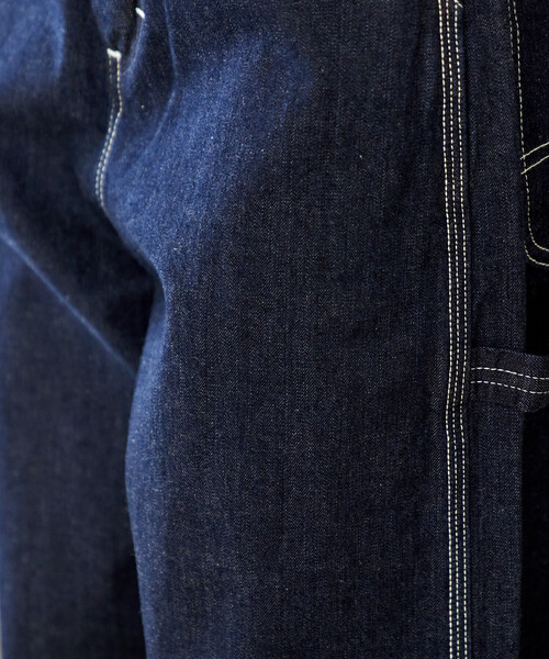 FREAK'S STORE(フリークスストア)の「Lee × FREAK'S STORE/リー 別注 WIDE PAINTER PANTS/別注 ワイド ペインターパンツ(デニムパンツ・レディース・オフホワイト/ブルー/ネイビー・SMALL/MEDIUM)」の22枚目の写真