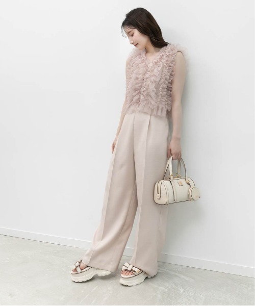 RANDA(ランダ)の「2WAY デザインベルトボストンバッグ(ハンドバッグ・レディース・ブラウン/アイボリー/ブラック・FREE)」の21枚目の写真