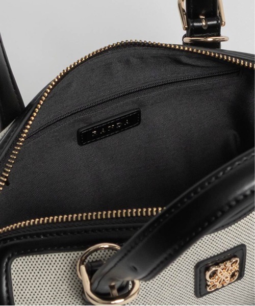 RANDA(ランダ)の「2WAY デザインベルトボストンバッグ(ハンドバッグ・レディース・ブラウン/アイボリー/ブラック・FREE)」の8枚目の写真