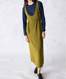 WALANCE（ワランス）の「paper knit 2way dress（シャツワンピース）」