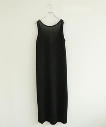WALANCE（ワランス）の「paper knit 2way dress（シャツワンピース）」