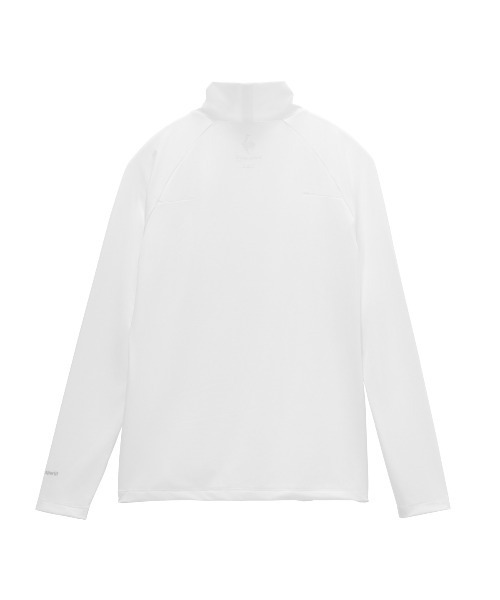 le coq sportif GOLF(ルコックスポルティフゴルフ)の「【le coq sportif GOLF】吸汗速乾/ストレッチ/UV CUT(UPF50+)/消臭/遮熱 ハイネックアンダーシャツ ゴルフウェア(Tシャツ/カットソー・レディース・ネイビー/ホワイト/ブラック・M/S/L/XL/3L)」の4枚目の写真