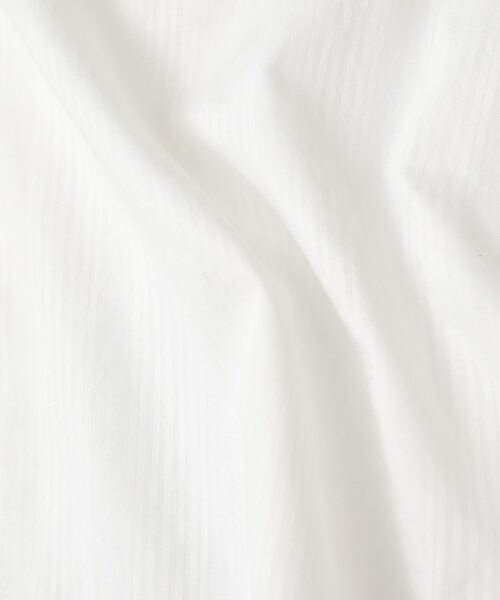 SOFFITTO（ソフィット）の「オーガニックコットンレースアップストライプブラウス（シャツ/ブラウス・レディース・ホワイト/ブラウン・FREE）」の11枚目の写真