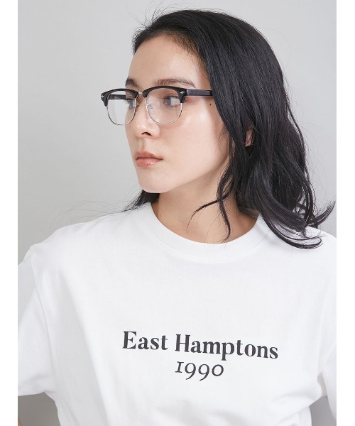 Mila Owen（ミラオーウェン）の「ハーフリムフレームダテメガネ（メガネ・レディース・ブラック/ブラウン・F）」の12枚目の写真