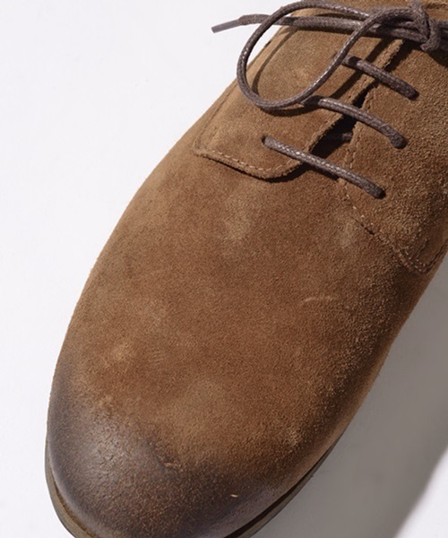 SHIPS JET BLUE（シップスジェットブルー）の「SHIPS JET BLUE(シップス ジェットブルー):  スエード レザー プレーントゥ■ （その他シューズ・メンズ・ブラック/ブラウン・41/40/43/42）」の14枚目の写真